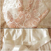 Ladies Lace Transparent Conjoined Dress